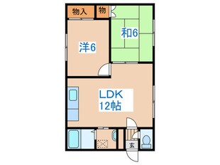 ＫＯＹＡＭＡマンションの物件間取画像